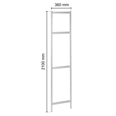 Rayonnage chambre froide FOOD CHAMBRE FROIDE - Désignation:Echelle FOOD CHAMBRE FROIDE - profondeur:360 mm FOOD CHAMBRE FROIDE -