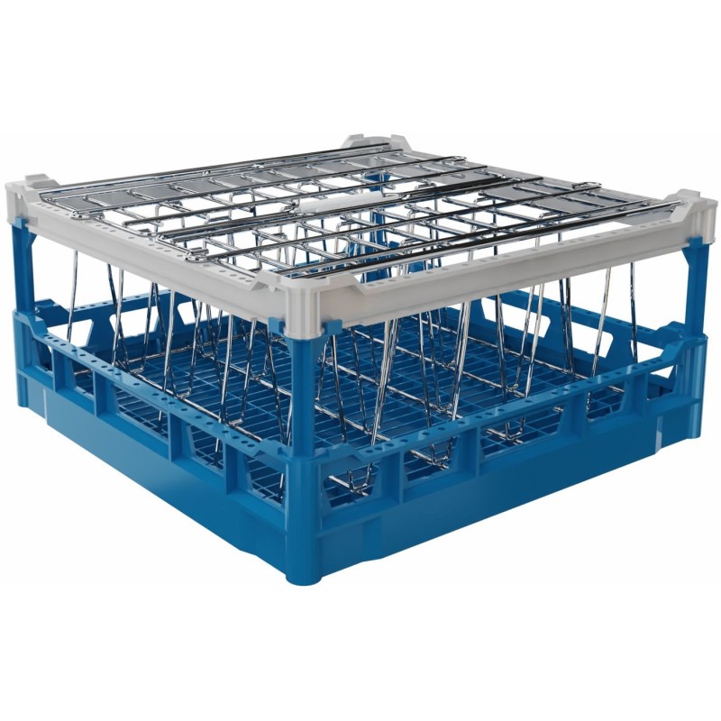 Matériel plonge (vaisselle réutilisable) Désignation:Panier plonge 500 x 500 x H. 238 mm / avec séparateurs INOX / avec couvercl Matériel plonge (vaisselle réutilisable) Désignation:Panier plonge 500 x 500 x H. 238 mm / avec séparateurs INOX / avec couvercl