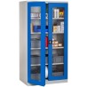 Armoire portes transparentes Dim. ext. (L x l x h):1000 x 500 x 1950 mm