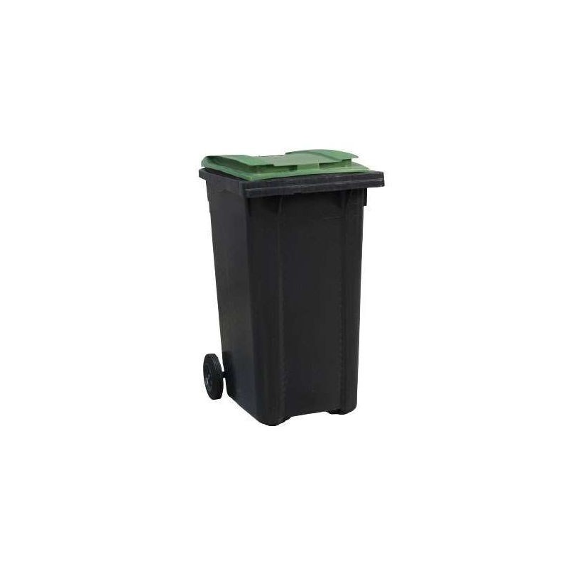 Conteneur à déchets Dim. ext. (L x l x h):583 x 734 x 1077 mm Volume:240 L Couleur:Vert