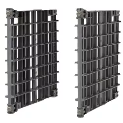 CAMBRO - Kit glissières (2 panneaux) pour bacs CAMBRO 