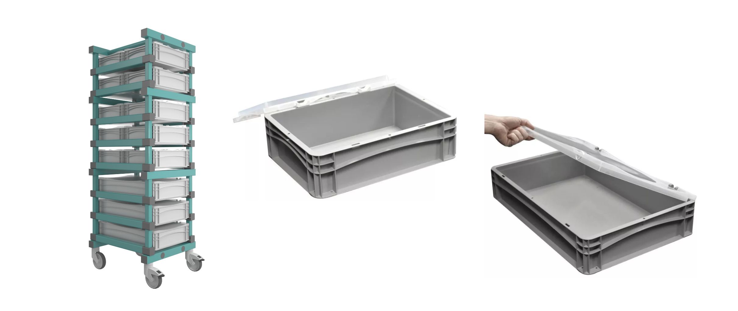 Chariots &agrave; papiers d'emballage